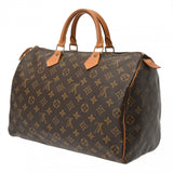 LOUIS VUITTON ルイヴィトン モノグラム スピーディ 35 旧型 ブラウン M41524 レディース モノグラムキャンバス ハンドバッグ Bランク 中古 銀蔵