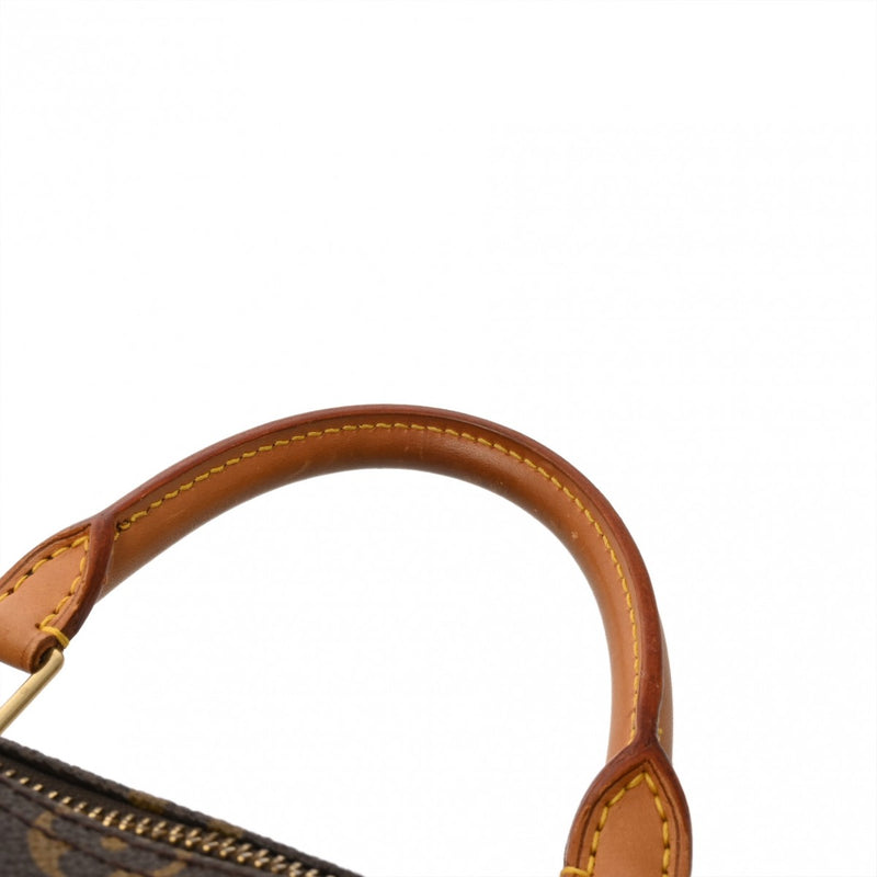 LOUIS VUITTON ルイヴィトン モノグラム スピーディ 35 旧型 ブラウン M41524 レディース モノグラムキャンバス ハンドバッグ Bランク 中古 銀蔵