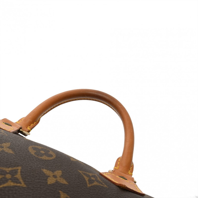 LOUIS VUITTON ルイヴィトン モノグラム スピーディ 35 旧型 ブラウン M41524 レディース モノグラムキャンバス ハンドバッグ Bランク 中古 銀蔵