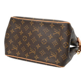 LOUIS VUITTON ルイヴィトン モノグラム バティニョール ブラウン M51156 レディース モノグラムキャンバス ハンドバッグ Aランク 中古 銀蔵