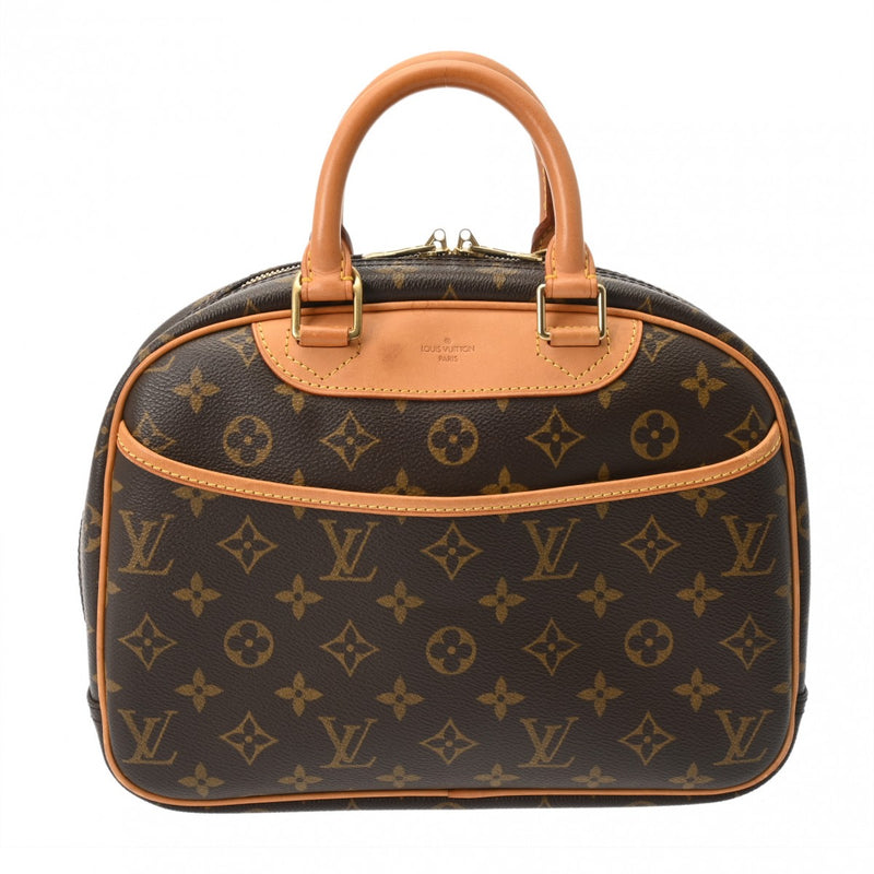 LOUIS VUITTON ルイヴィトン モノグラム トゥルーヴィル ブラウン M42228 レディース モノグラムキャンバス ハンドバッグ Bランク 中古 銀蔵