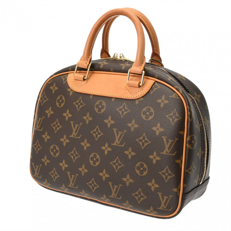 LOUIS VUITTON ルイヴィトン モノグラム トゥルーヴィル ブラウン M42228 レディース モノグラムキャンバス ハンドバッグ Bランク 中古 銀蔵