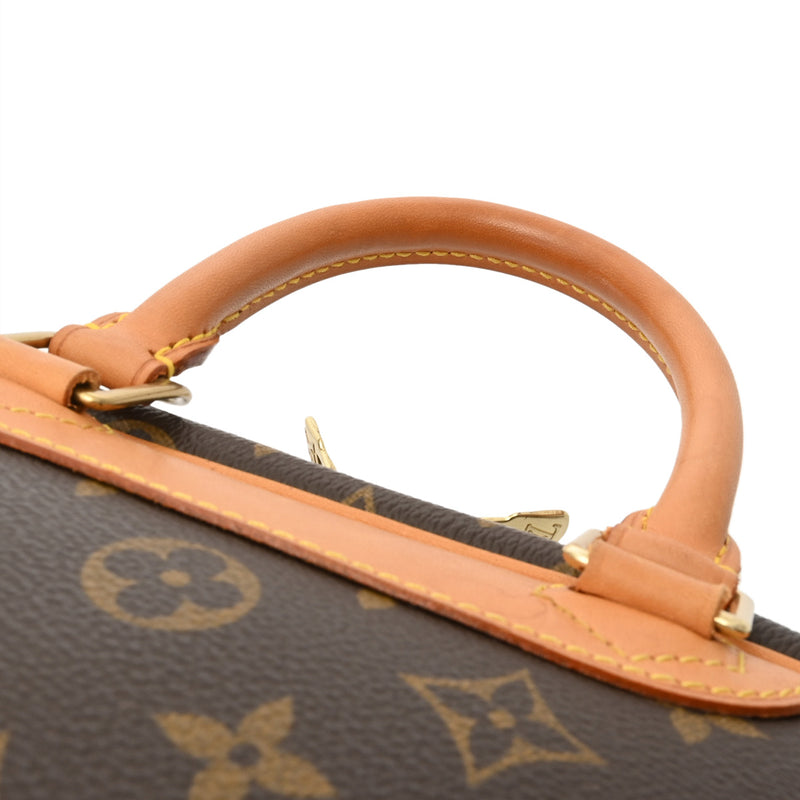 LOUIS VUITTON ルイヴィトン モノグラム トゥルーヴィル ブラウン M42228 レディース モノグラムキャンバス ハンドバッグ Bランク 中古 銀蔵