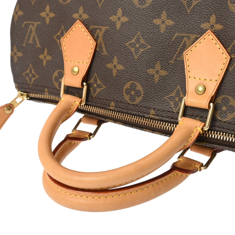 LOUIS VUITTON ルイヴィトン モノグラム スピーディ30 旧型 ブラウン M41526 レディース モノグラムキャンバス ハンドバッグ ABランク 中古 銀蔵