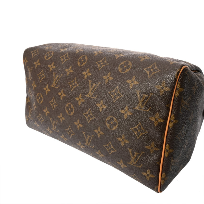 LOUIS VUITTON ルイヴィトン モノグラム スピーディ30 旧型 ブラウン M41526 レディース モノグラムキャンバス ハンドバッグ ABランク 中古 銀蔵