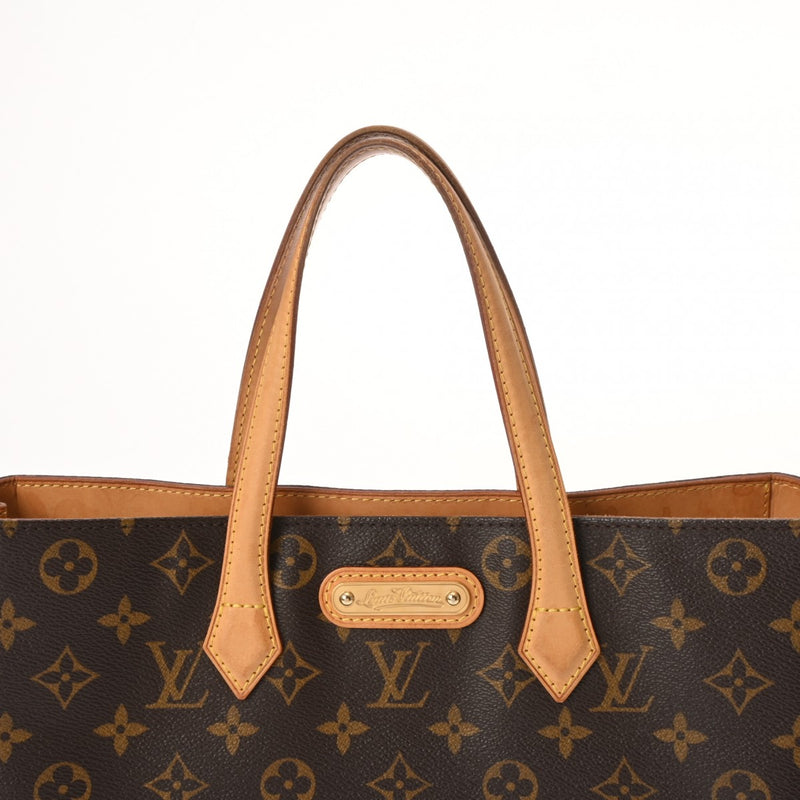 LOUIS VUITTON ルイヴィトン モノグラム ウィルシャーPM ブラウン M45643 レディース モノグラムキャンバス ハンドバッグ Bランク 中古 銀蔵