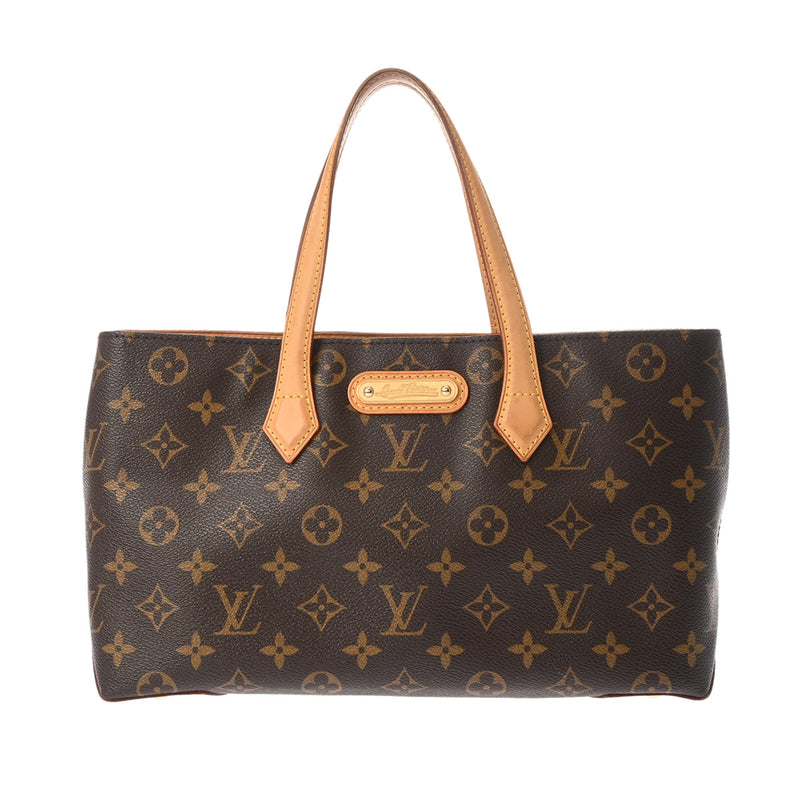 LOUIS VUITTON ルイヴィトン モノグラム ウィルシャーPM ブラウン M45643 レディース モノグラムキャンバス ハンドバッグ Bランク 中古 銀蔵