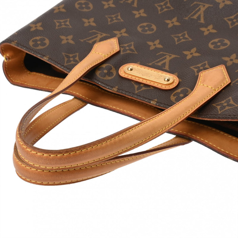LOUIS VUITTON ルイヴィトン モノグラム ウィルシャーPM ブラウン M45643 レディース モノグラムキャンバス ハンドバッグ Bランク 中古 銀蔵