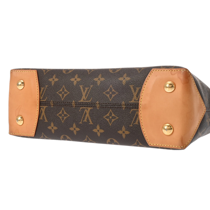 LOUIS VUITTON ルイヴィトン モノグラム ウィルシャーPM ブラウン M45643 レディース モノグラムキャンバス ハンドバッグ Bランク 中古 銀蔵