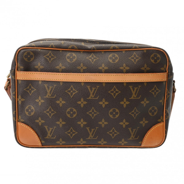 LOUIS VUITTON ルイヴィトン モノグラム トロカデロ 30 ブラウン M51272 ユニセックス モノグラムキャンバス ショルダーバッグ Bランク 中古 銀蔵