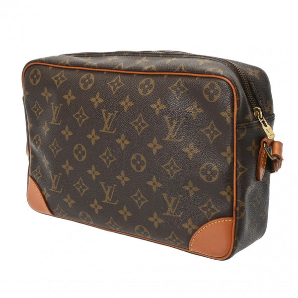 LOUIS VUITTON ルイヴィトン モノグラム トロカデロ 30 ブラウン M51272 ユニセックス モノグラムキャンバス ショルダーバッグ Bランク 中古 銀蔵