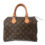 LOUIS VUITTON ルイヴィトン モノグラム スピーディ 25 旧型 ブラウン M41528 レディース モノグラムキャンバス ハンドバッグ Bランク 中古 銀蔵