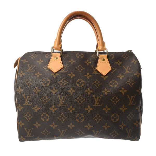 LOUIS VUITTON ルイヴィトン モノグラム スピーディ 30 旧型 ブラウン M41526 レディース モノグラムキャンバス ハンドバッグ Bランク 中古 銀蔵