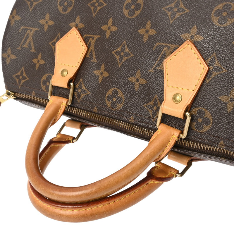 LOUIS VUITTON ルイヴィトン モノグラム スピーディ 30 旧型 ブラウン M41526 レディース モノグラムキャンバス ハンドバッグ Bランク 中古 銀蔵