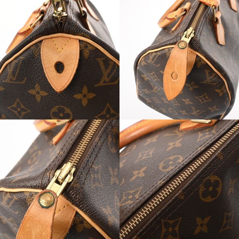 LOUIS VUITTON ルイヴィトン モノグラム スピーディ 30 旧型 ブラウン M41526 レディース モノグラムキャンバス ハンドバッグ Bランク 中古 銀蔵