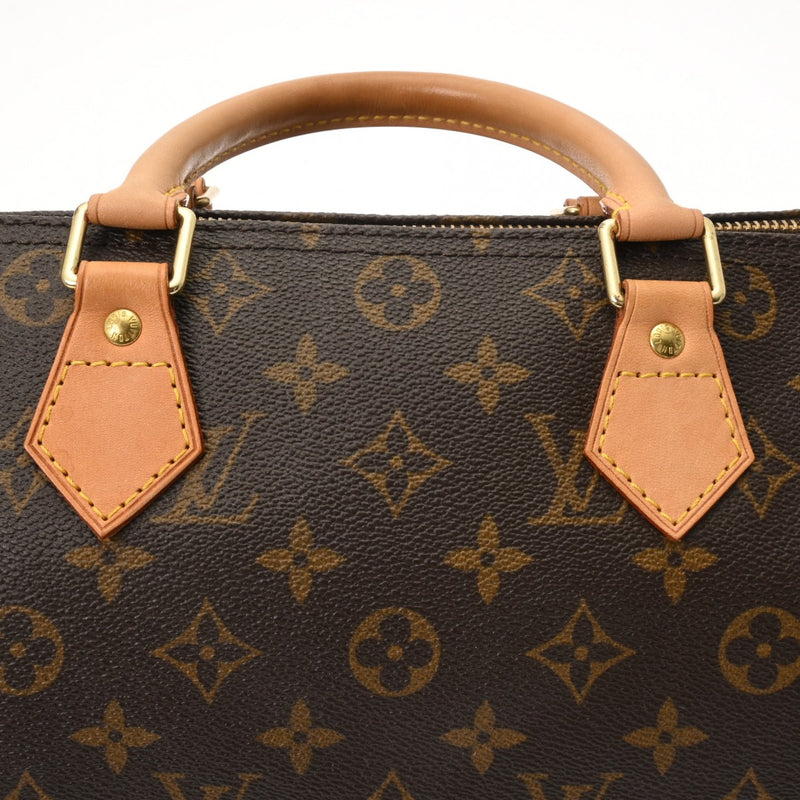 LOUIS VUITTON ルイヴィトン モノグラム スピーディ 30 旧型 ブラウン M41526 レディース モノグラムキャンバス ハンドバッグ ABランク 中古 銀蔵