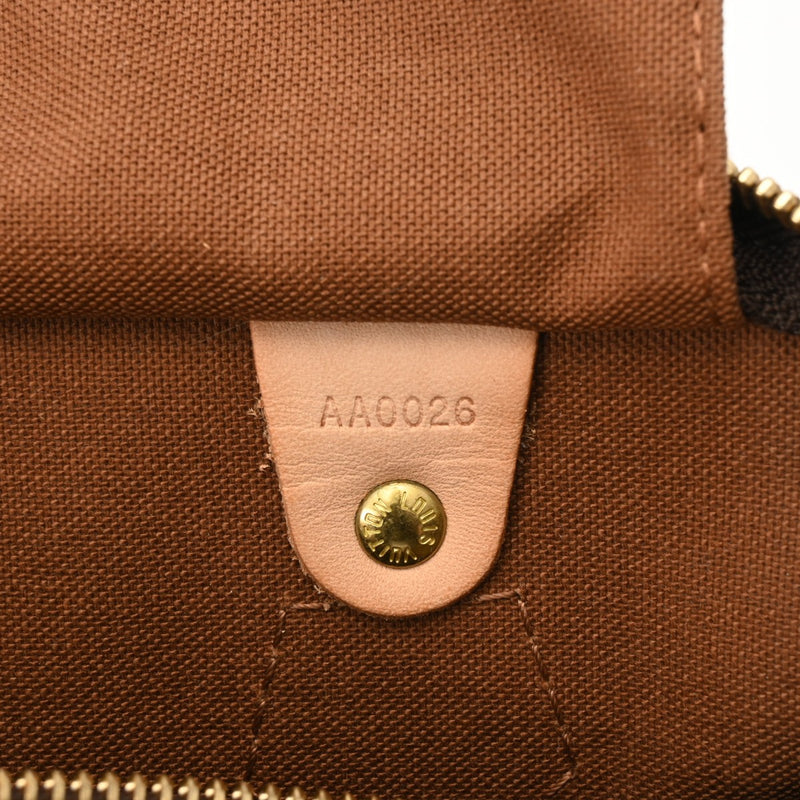 LOUIS VUITTON ルイヴィトン モノグラム スピーディ 30 旧型 ブラウン M41526 レディース モノグラムキャンバス ハンドバッグ ABランク 中古 銀蔵