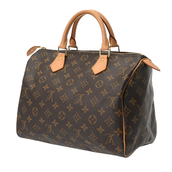 LOUIS VUITTON ルイヴィトン モノグラム スピーディ 30 旧型 ブラウン M41526 レディース モノグラムキャンバス ハンドバッグ ABランク 中古 銀蔵