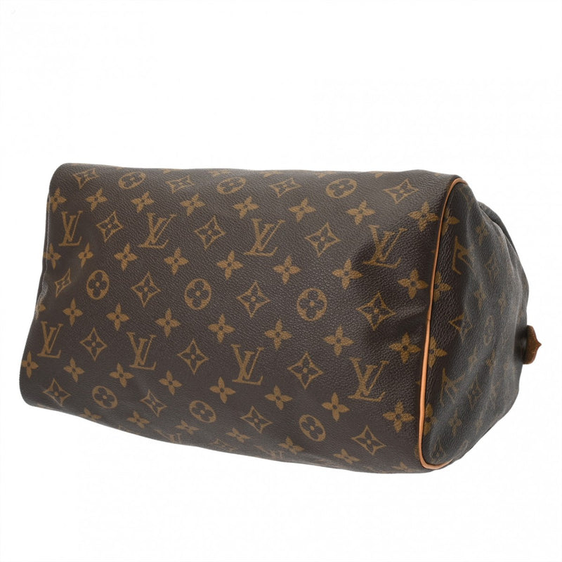LOUIS VUITTON ルイヴィトン モノグラム スピーディ 30 旧型 ブラウン M41526 レディース モノグラムキャンバス ハンドバッグ ABランク 中古 銀蔵