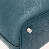 HERMES エルメス ピコタンロック PM ブルージーン □P刻印(2012年頃) レディース トリヨンクレマンス ハンドバッグ Bランク 中古 銀蔵