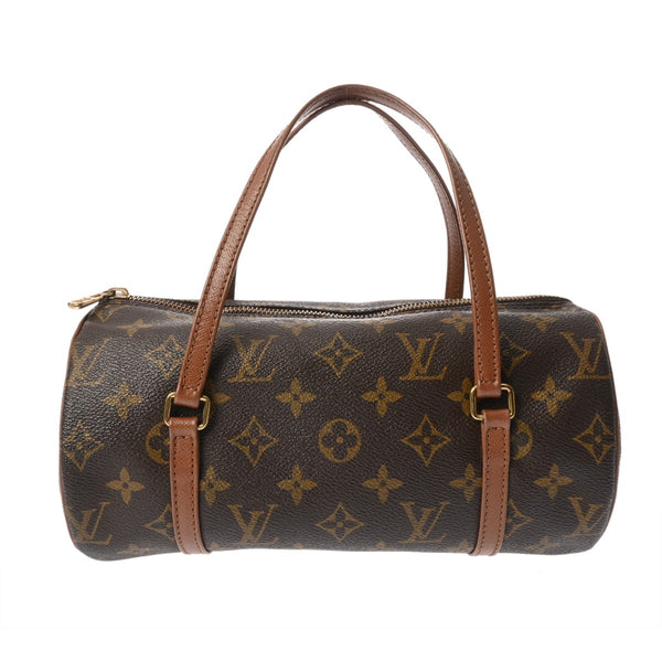 LOUIS VUITTON ルイヴィトン モノグラム パピヨン PM 旧型 ブラウン M51366 レディース モノグラムキャンバス ハンドバッグ Bランク 中古 銀蔵