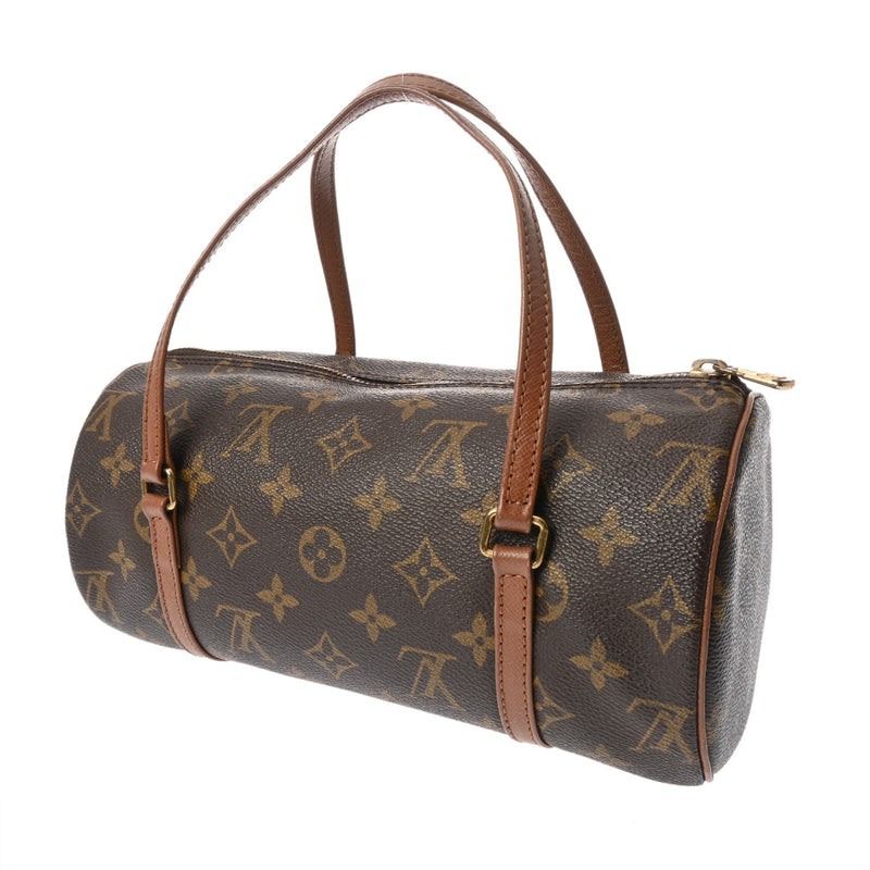 LOUIS VUITTON ルイヴィトン モノグラム パピヨン PM 旧型 ブラウン M51366 レディース モノグラムキャンバス ハンドバッグ Bランク 中古 銀蔵
