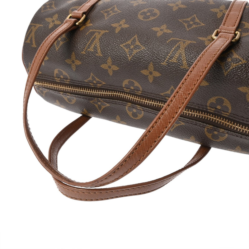 LOUIS VUITTON ルイヴィトン モノグラム パピヨン PM 旧型 ブラウン M51366 レディース モノグラムキャンバス ハンドバッグ Bランク 中古 銀蔵