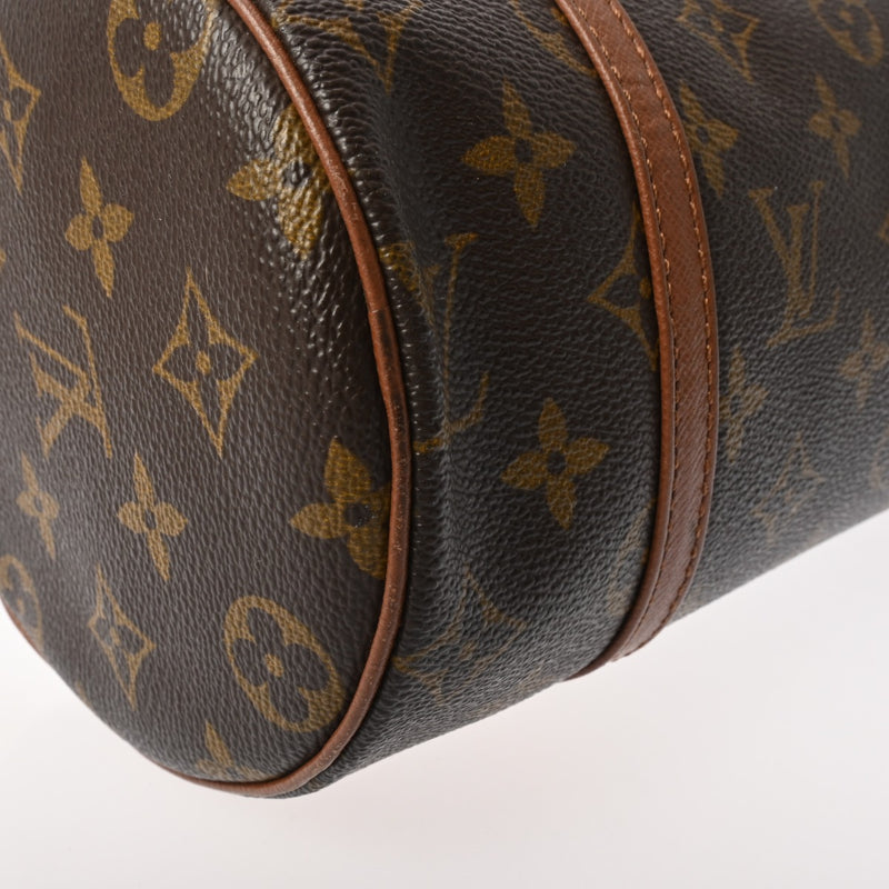 LOUIS VUITTON ルイヴィトン モノグラム パピヨン PM 旧型 ブラウン M51366 レディース モノグラムキャンバス ハンドバッグ Bランク 中古 銀蔵