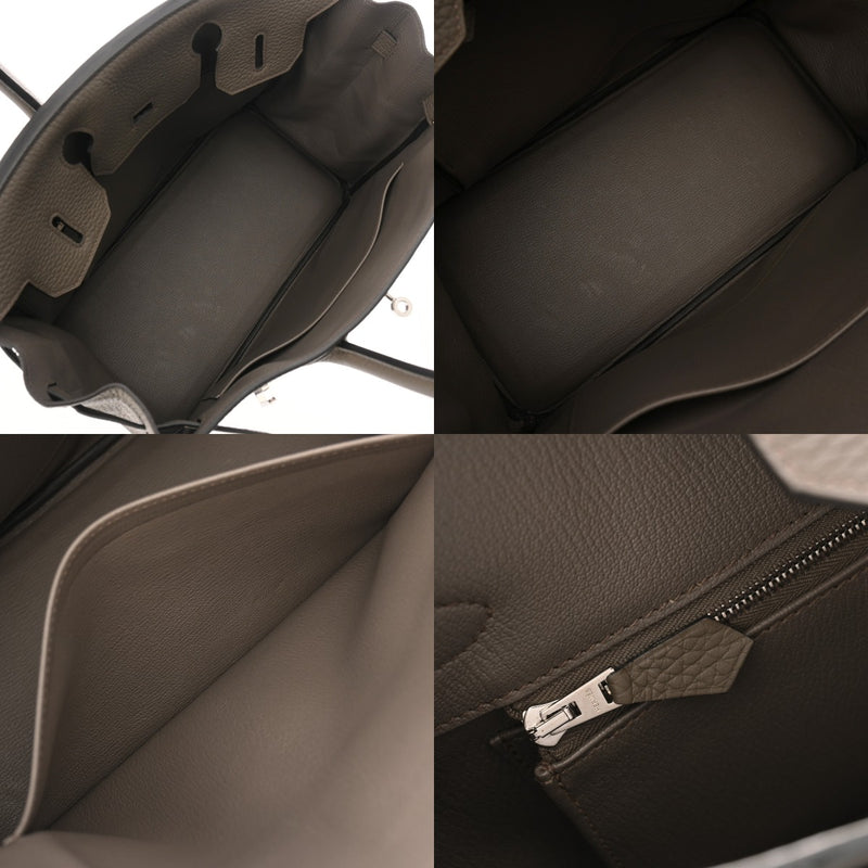 HERMES エルメス バーキン 30 エタン C刻印(2018年頃) レディース トゴ ハンドバッグ ABランク 中古 銀蔵