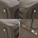 HERMES エルメス バーキン 30 エタン C刻印(2018年頃) レディース トゴ ハンドバッグ ABランク 中古 銀蔵