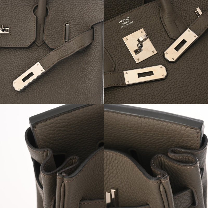 HERMES エルメス バーキン 30 エタン C刻印(2018年頃) レディース トゴ ハンドバッグ ABランク 中古 銀蔵