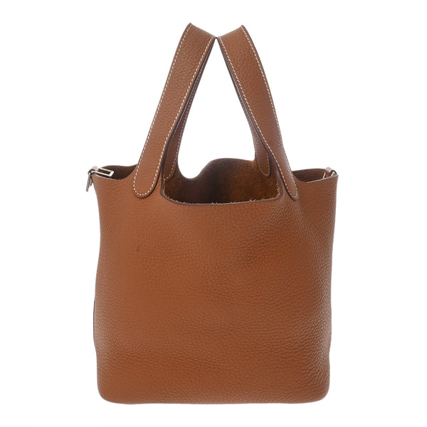 HERMES エルメス ピコタンロック PM ゴールド Z刻印(2021年頃) レディース トリヨンクレマンス ハンドバッグ Aランク 中古 銀蔵