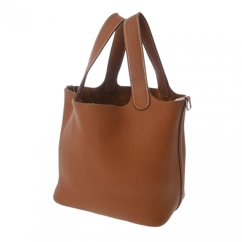 HERMES エルメス ピコタンロック PM ゴールド Z刻印(2021年頃) レディース トリヨンクレマンス ハンドバッグ Aランク 中古 銀蔵