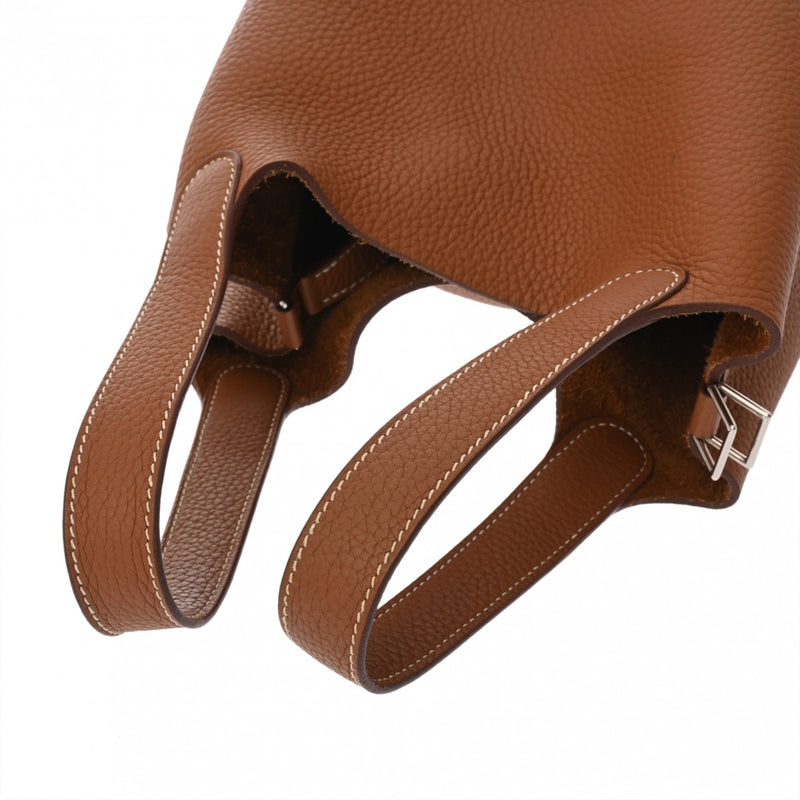 HERMES エルメス ピコタンロック PM ゴールド Z刻印(2021年頃) レディース トリヨンクレマンス ハンドバッグ Aランク 中古 銀蔵