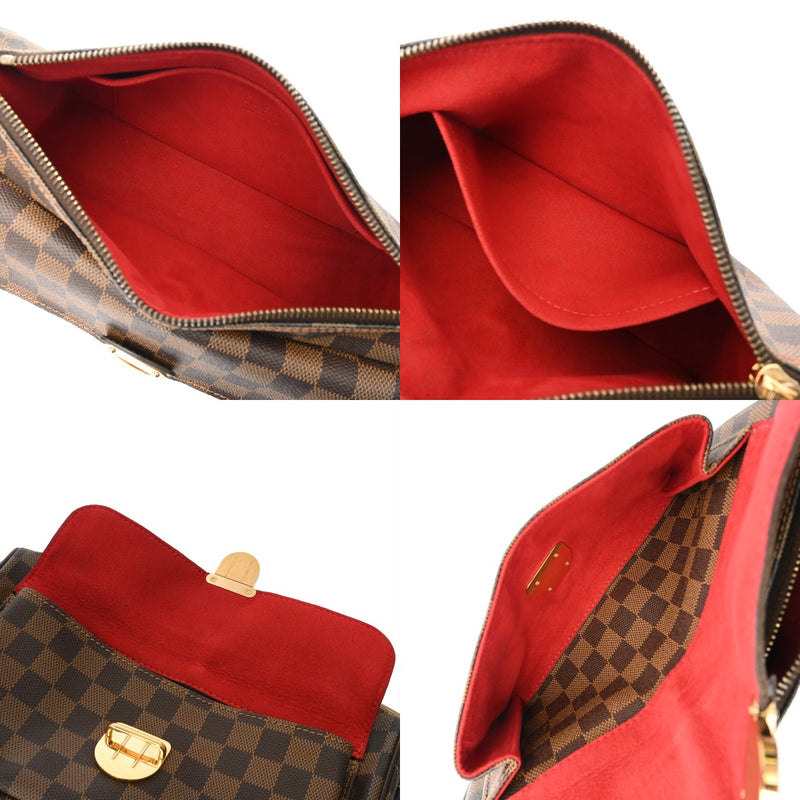 LOUIS VUITTON ルイヴィトン ダミエ ラヴェッロ GM ブラウン N60006 レディース ダミエキャンバス ショルダーバッグ ABランク 中古 銀蔵