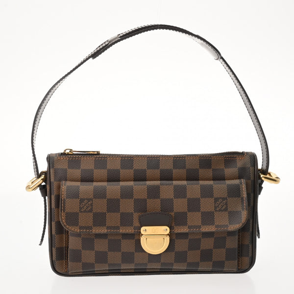 LOUIS VUITTON ルイヴィトン ダミエ ラヴェッロ GM ブラウン N60006 レディース ダミエキャンバス ショルダーバッグ ABランク 中古 銀蔵