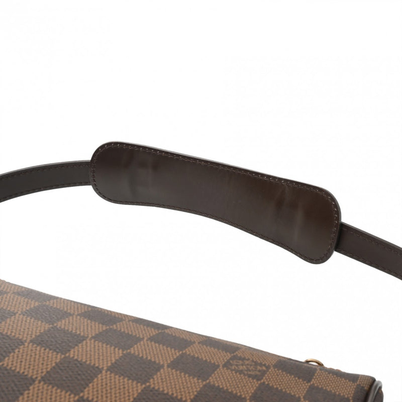 LOUIS VUITTON ルイヴィトン ダミエ ラヴェッロ GM ブラウン N60006 レディース ダミエキャンバス ショルダーバッグ ABランク 中古 銀蔵