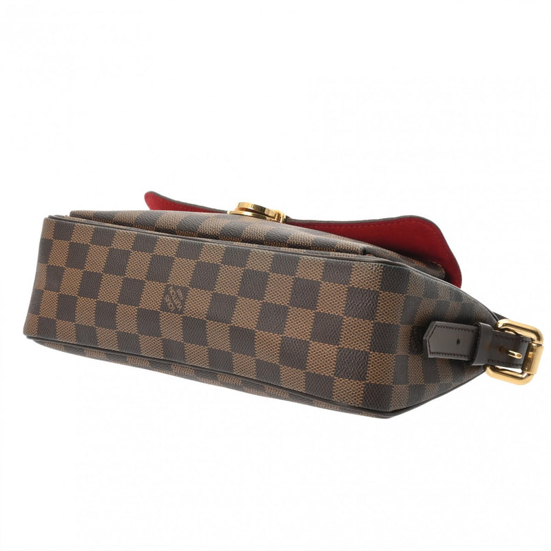 LOUIS VUITTON ルイヴィトン ダミエ ラヴェッロ GM ブラウン N60006 レディース ダミエキャンバス ショルダーバッグ ABランク 中古 銀蔵