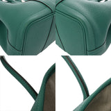 HERMES エルメス ガーデンパーティ TPM ヴェールヴェローヌ Y刻印(2020年頃) レディース ネゴンダ ハンドバッグ ABランク 中古 銀蔵