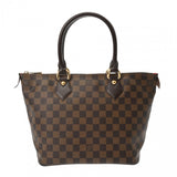 LOUIS VUITTON ルイヴィトン ダミエ サレヤ PM ブラウン N51183 レディース ダミエキャンバス ハンドバッグ ABランク 中古 銀蔵