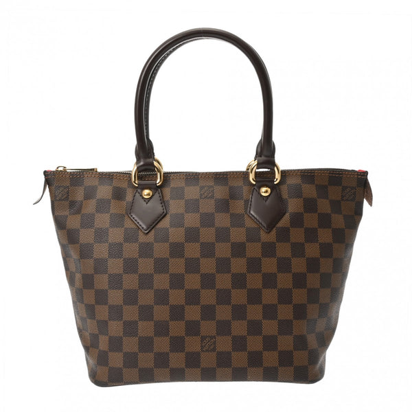 LOUIS VUITTON ルイヴィトン ダミエ サレヤ PM ブラウン N51183 レディース ダミエキャンバス ハンドバッグ ABランク 中古 銀蔵