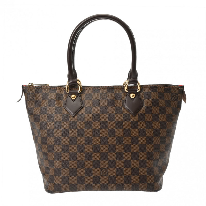LOUIS VUITTON ルイヴィトン ダミエ サレヤ PM ブラウン N51183 レディース ダミエキャンバス ハンドバッグ ABランク 中古 銀蔵