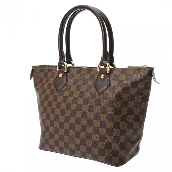 LOUIS VUITTON ルイヴィトン ダミエ サレヤ PM ブラウン N51183 レディース ダミエキャンバス ハンドバッグ ABランク 中古 銀蔵