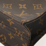 LOUIS VUITTON ルイヴィトン モノグラム サックプラ ブラウン M51140 ユニセックス モノグラムキャンバス トートバッグ ABランク 中古 銀蔵
