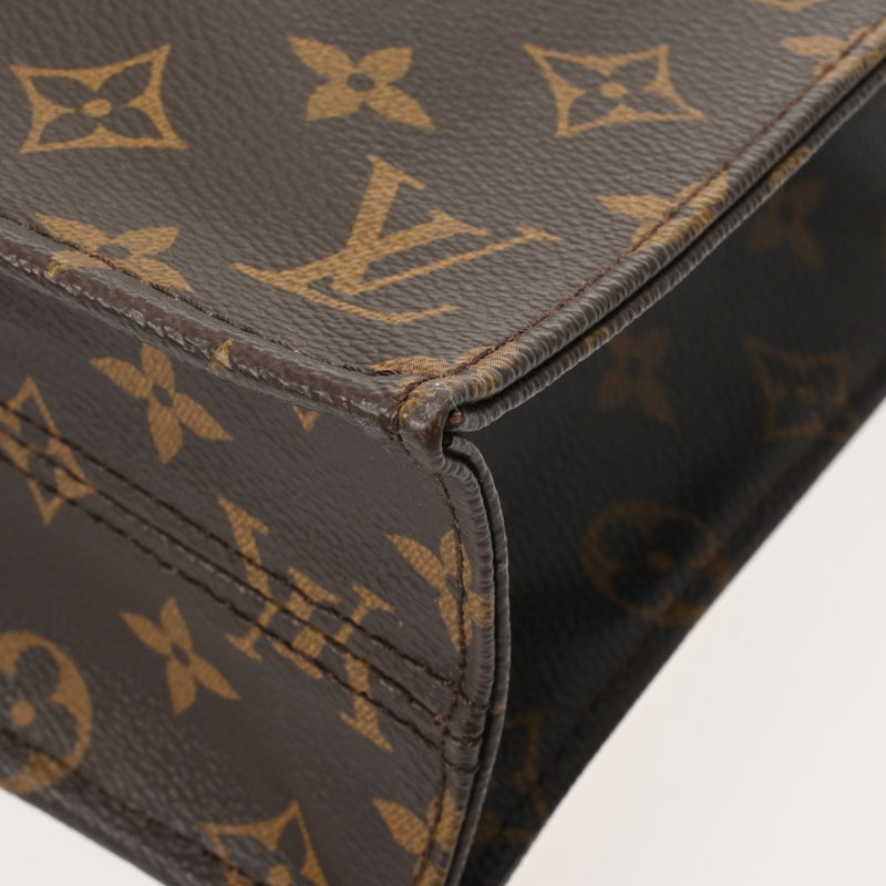 LOUIS VUITTON ルイヴィトン モノグラム サックプラ ブラウン M51140 ユニセックス モノグラムキャンバス トートバッグ ABランク 中古 銀蔵