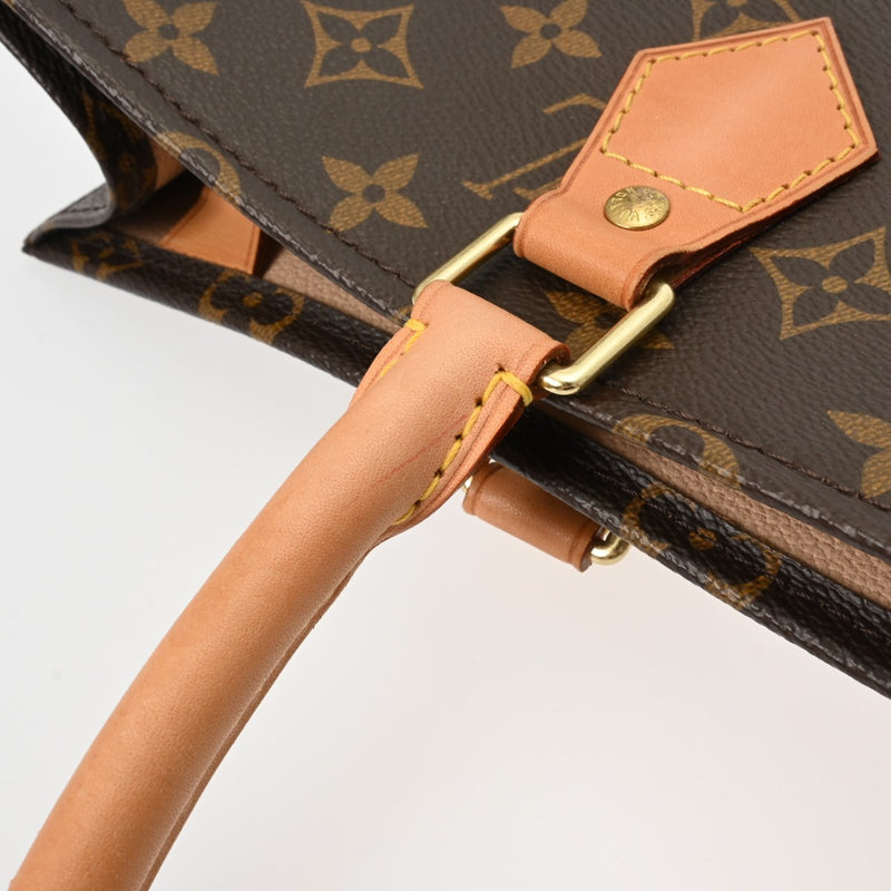 LOUIS VUITTON ルイヴィトン モノグラム サックプラ ブラウン M51140 ユニセックス モノグラムキャンバス トートバッグ ABランク 中古 銀蔵
