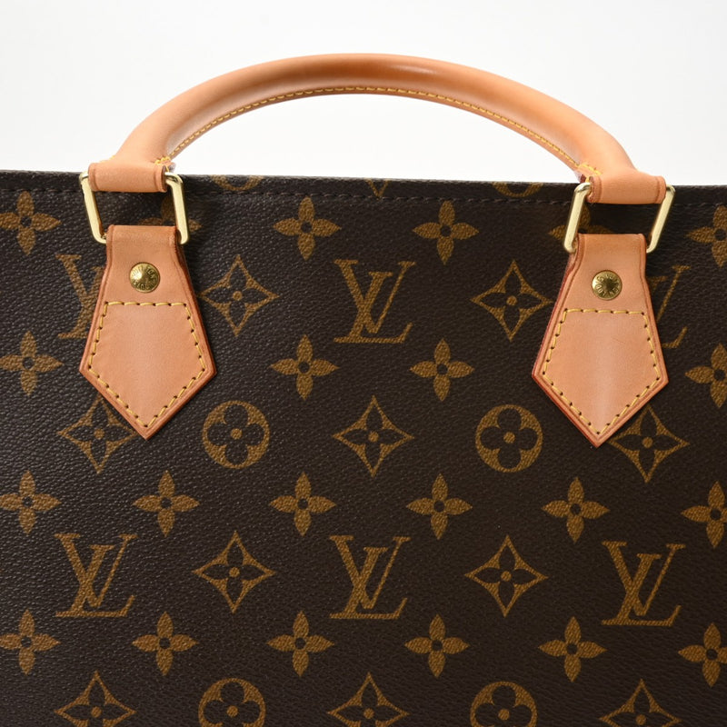 LOUIS VUITTON ルイヴィトン モノグラム サックプラ ブラウン M51140 ユニセックス モノグラムキャンバス トートバッグ ABランク 中古 銀蔵
