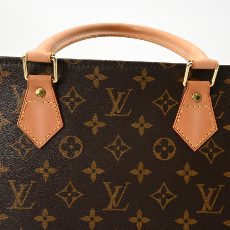 LOUIS VUITTON ルイヴィトン モノグラム サックプラ ブラウン M51140 ユニセックス モノグラムキャンバス トートバッグ ABランク 中古 銀蔵