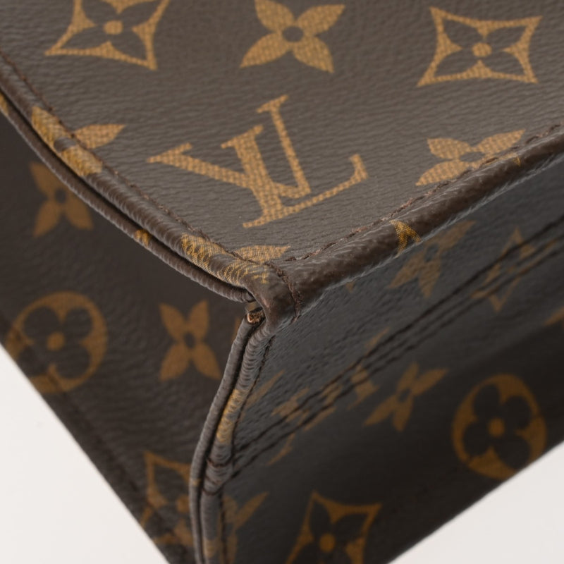LOUIS VUITTON ルイヴィトン モノグラム サックプラ ブラウン M51140 ユニセックス モノグラムキャンバス トートバッグ ABランク 中古 銀蔵