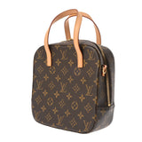 LOUIS VUITTON ルイヴィトン モノグラム スポンティーニ 2WAY ブラウン M47500 レディース モノグラムキャンバス ハンドバッグ Aランク 中古 銀蔵
